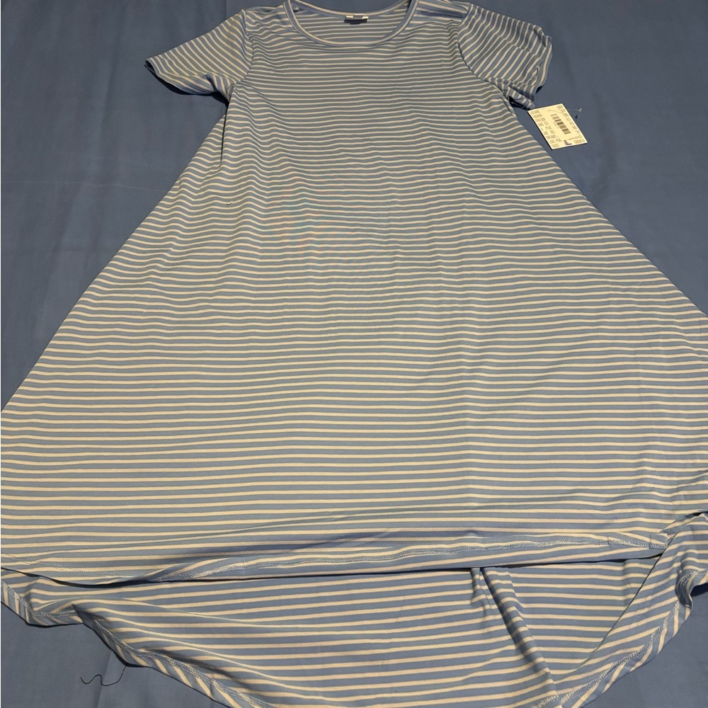 Size large blue dress